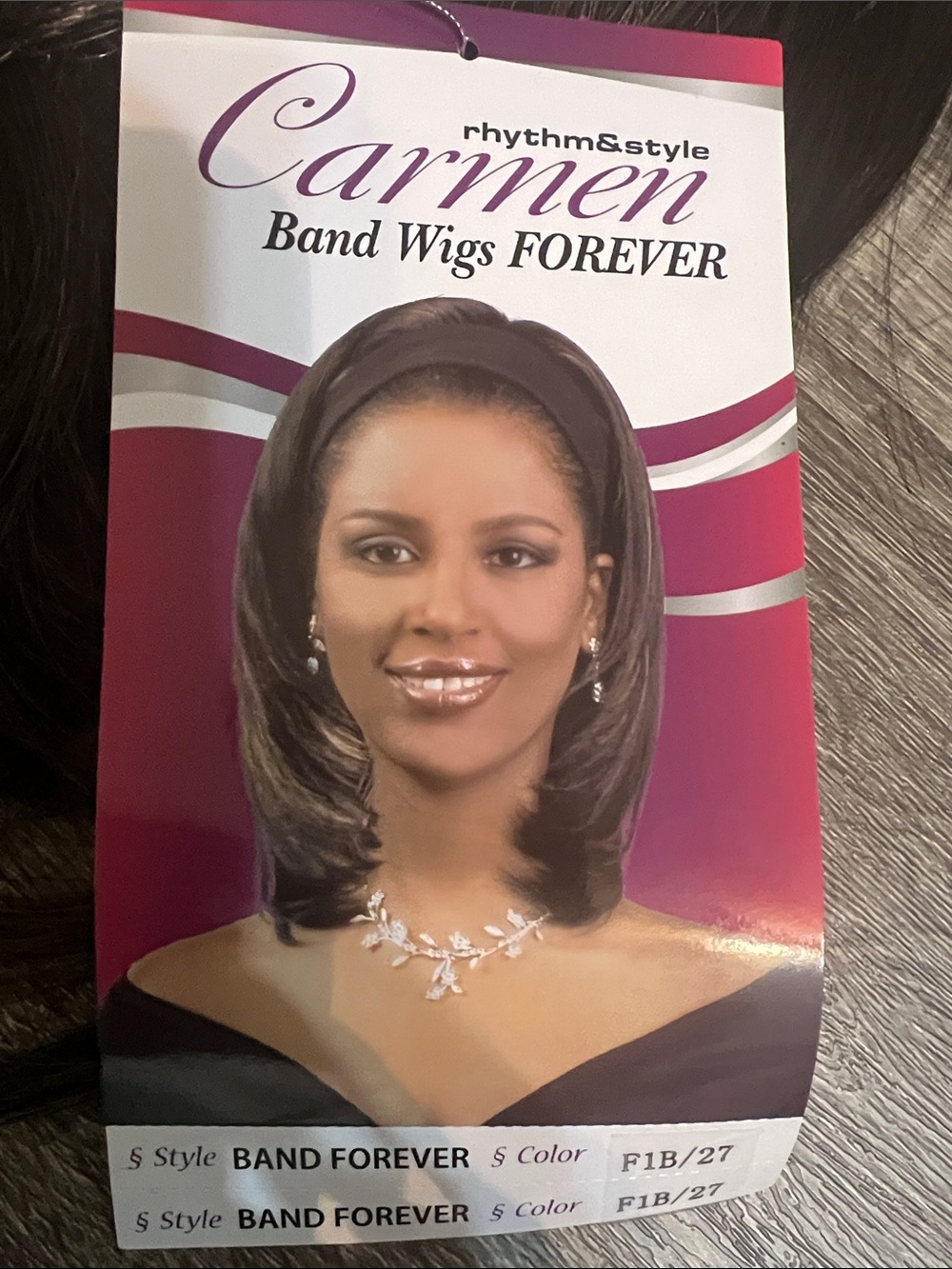 Band Wigs FOREVER Headband Wig - Brown (F1B/27)